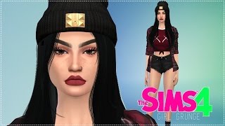 The Sims 4 Create A Sim - Grunge girl