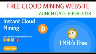 Free Cloud Mining Website | Speed Mine | Free 1 Mh/s Mining Power - Earn Free Crypto Currency