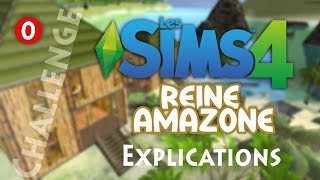 LES SIMS 4 : Le Amazone Challenge ! #0
