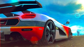 Asphalt 8, Koenigsegg One:1, MULTIPLAYER, Barcelona