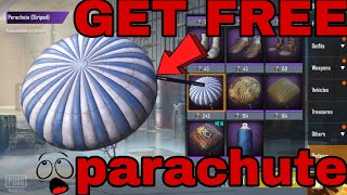 HOW TO GET  FREE PARACHUTE SKIN | PUBG MOBILE | OMG THAILAND VPN |