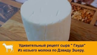 Сыр Гауда из непастеризованного козьего молока./Рецепт по книги Дэвида Эшера.
