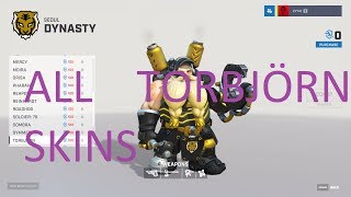 All TORBJÖRN Skins - Overwatch League 2018