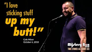 Pushing It Too Far: Cole Miner @ The Mystery Box Show