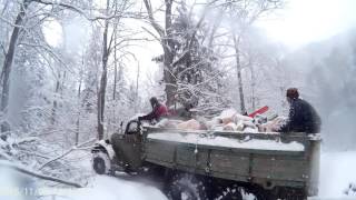 зил-157 снег