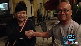 Ca sĩ Quang Lê nhận lời thử thách Dội Nước Đá từ Phương Mỹ Chi
