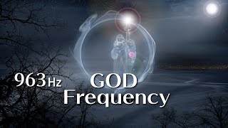 ? 覚醒注意⚠?強波動につき体調に合わせてご視聴ください》神の周波数963hz  ≫  ☪石灰化した松果体を活性化