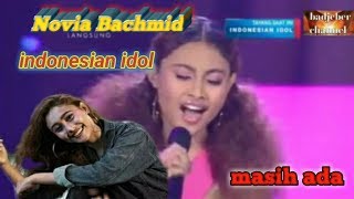 Novia Bachmid: indonesian idol top 9(masih ada)