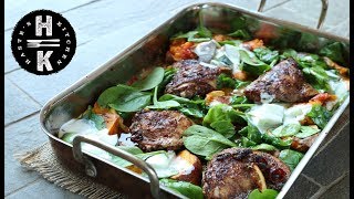 Sumac and Honey chicken  - One tray bake