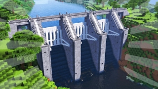 Xây Dựng Đập Thủy Điện Sơn La / Minecraft speed build