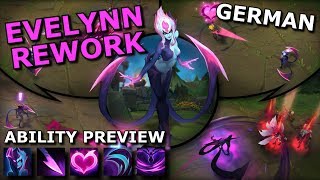 Evelynn Rework ABILITY SPOTLIGHT | League of Legends new/rework Champion Spotlight German