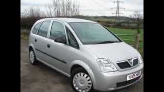 05) VAUXHALL MERIVA ESTATE 1.6 16V WWW.MILLMOTOR.CO.UK