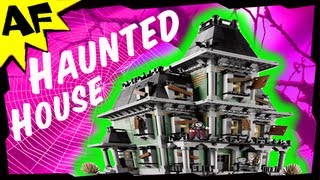 HAUNTED HOUSE Lego Monster Fighters Set 10228 Animated Building Review