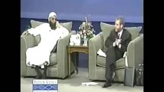 Christian vs Muslim debate (funny). did Jesus die for our sins?