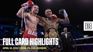 FULL CARD HIGHLIGHTS | Conor Benn vs. Chris van Heerden