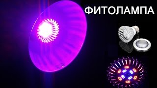 Фитолампа за 200 рублей/  LED Bulb Plant 5W -3$