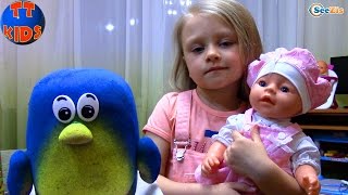 Кукла Беби Борн. Показ Мод от Ярославы. Шопинг. Видео для девочек. Tiki Taki Kids