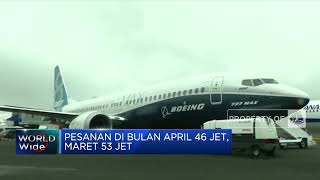 Pengiriman Pesawat Boeing Turun Imbas Gangguan Rantai Pasok