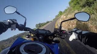 suzuki GSX-S750 **WHEELIE** and TCS off