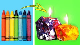 25 AMAZING WAYS TO USE CRAYONS