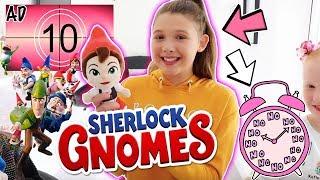 SHERLOCK GNOMES - HILARIOUS FIND THE GNOMES TIME CHALLENGE!