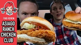 Wendy's Asiago Ranch Chicken Club Food Review | Season 3, Episode 22