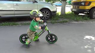Тимур 1,6 years , striderbike