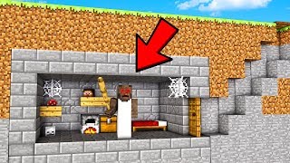 НУБ ПОСТРОИЛ БУНКЕР ДЛЯ ГРЕННИ В Майнкрафт Granny minecraft троллинг нуба Мультик для детей