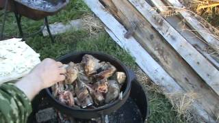 Рецепт свинные ребрышки в казане