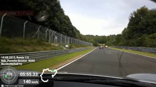 Boxster S 987 vs Boxster 986  Nordschleife  19.08.2015 Brudam