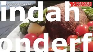 Meatloaf keju disumbat dan sosej YUMMY Meatloaf stuffed cheese and sausage