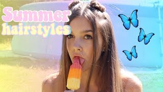 Summer Hairstyles | Domča Třešňáková