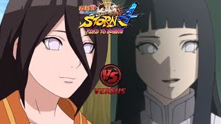 Hanabi Hyuga The Last vs Hinata Hyuga The Last | NSUNS4 (Latino)