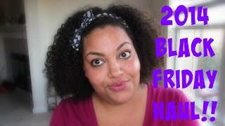 Haul: Black Friday 2014