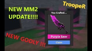 MM2 UPDATE !!!  Colored Seers + Tons Of Other Stuff !!!!!!
