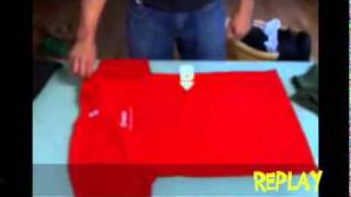 Διπλώστε το t-shirt σας σε 2'' με μια κίνηση!