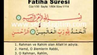 Fatih Çollak Bilgisayar Hatlı Hatim Seti 30 VCD