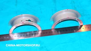 Вкладыши коленвала упорные STD 150-1005012*-H (комплект 2 шт) YUCHAI 4G180-20 ЮЧАЙ