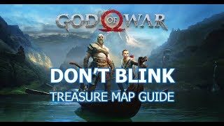 Don't Blink Treasure Map Guide Location - God of War 4