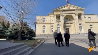 Ընդդիմության լիդերները ՀՀ նախագահ Արմեն Սարգսյանի նստավայրում են