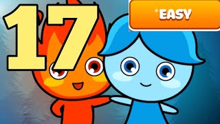 LuckyBoy And PrettyGirl Crystal Temple Maze Easy Mode Level 17
