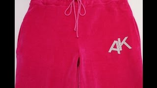 Обработка пояса на женских трикотажных брюках