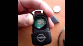 разборка ключа выкидухи OPEL ASTRA H