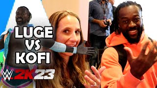 Luge Vs Kofi WWE 2K23!!!