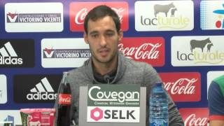 Rueda de prensa de Unai García