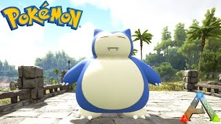 SNORLAX!! POKEMON EVOLVED UPDATE 1.555 (Ark Modded Gameplay)