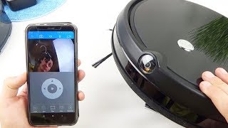 РОБОПЫЛЕСОС С HD КАМЕРОЙ, ПОСТРОЕНИЕМ КАРТЫ и WI-FI+