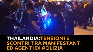 #Thailandia: tensioni e scontri tra #manifestanti ed agenti di polizia
