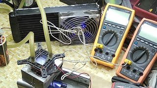Эксперимент В Реальном Времени С Модулем Пельтье tec12706 и с Термогенератором  SP1848