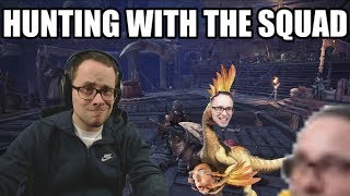 Rolling with the Squad -  (Monster Hunter World - PS4 Pro Supersample Setting)